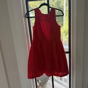Soprano Vibrant Red Kids Casual Dress